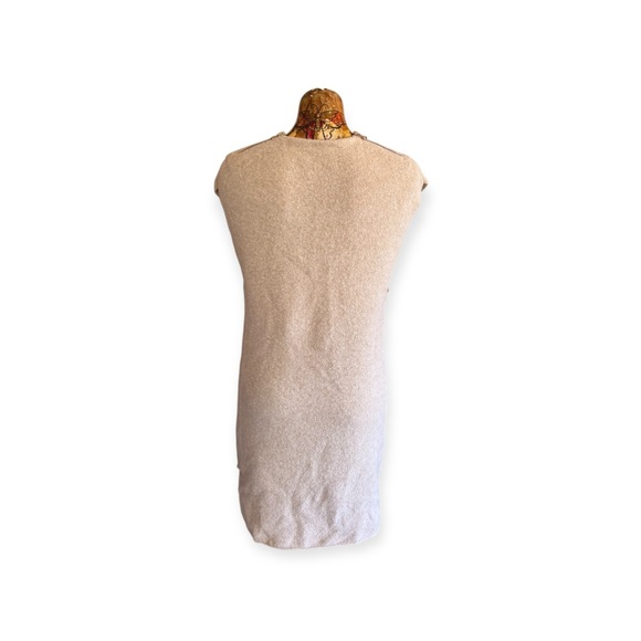 3.1 Phillip Lim beige sleeveless dress V-neck small - Picture 4 of 11